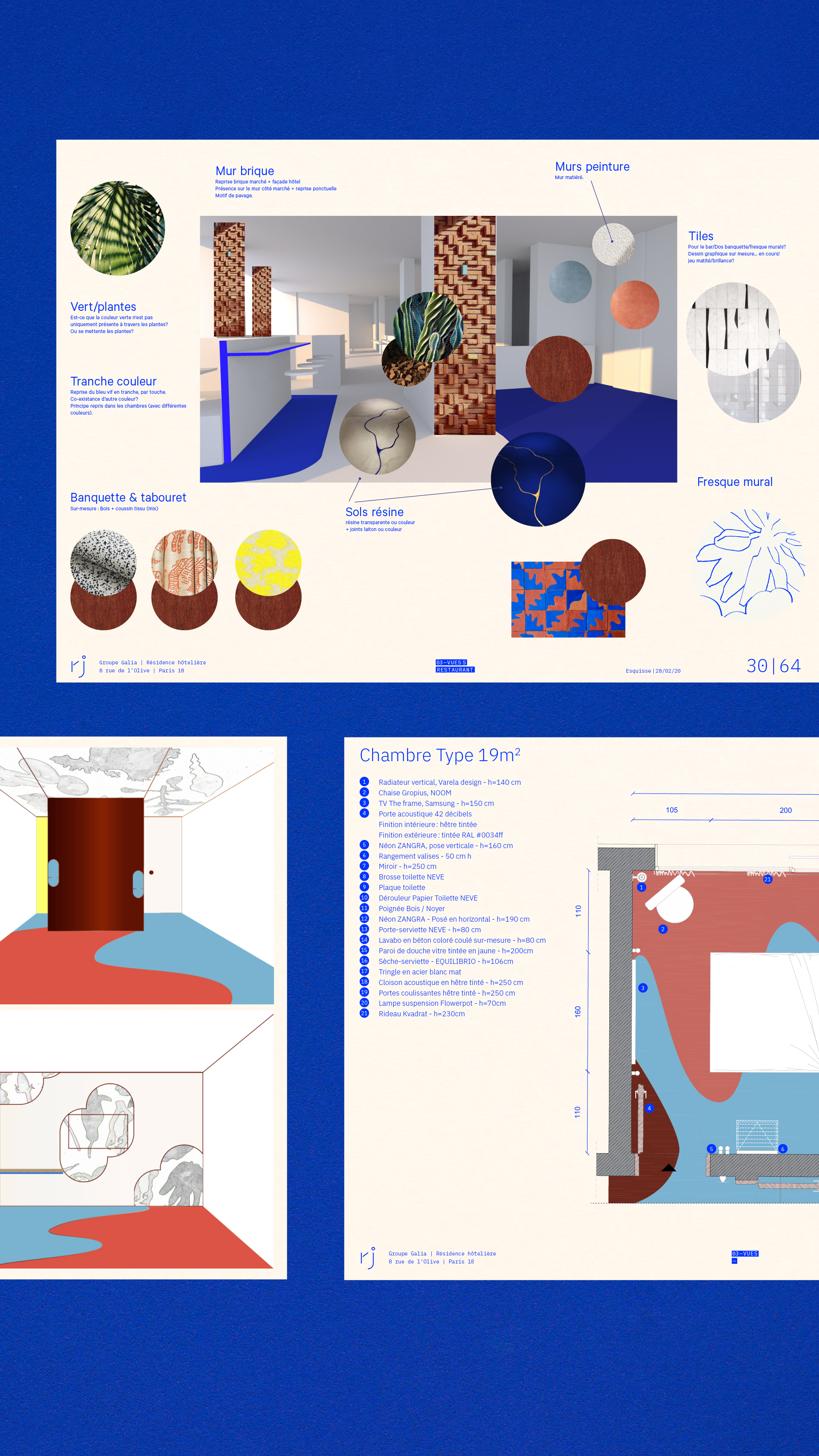 L’Olive—Paris, RJ X GR20 GR20 design graphique signaletique paris branding graphic fashion food drinks culture luxury architecture