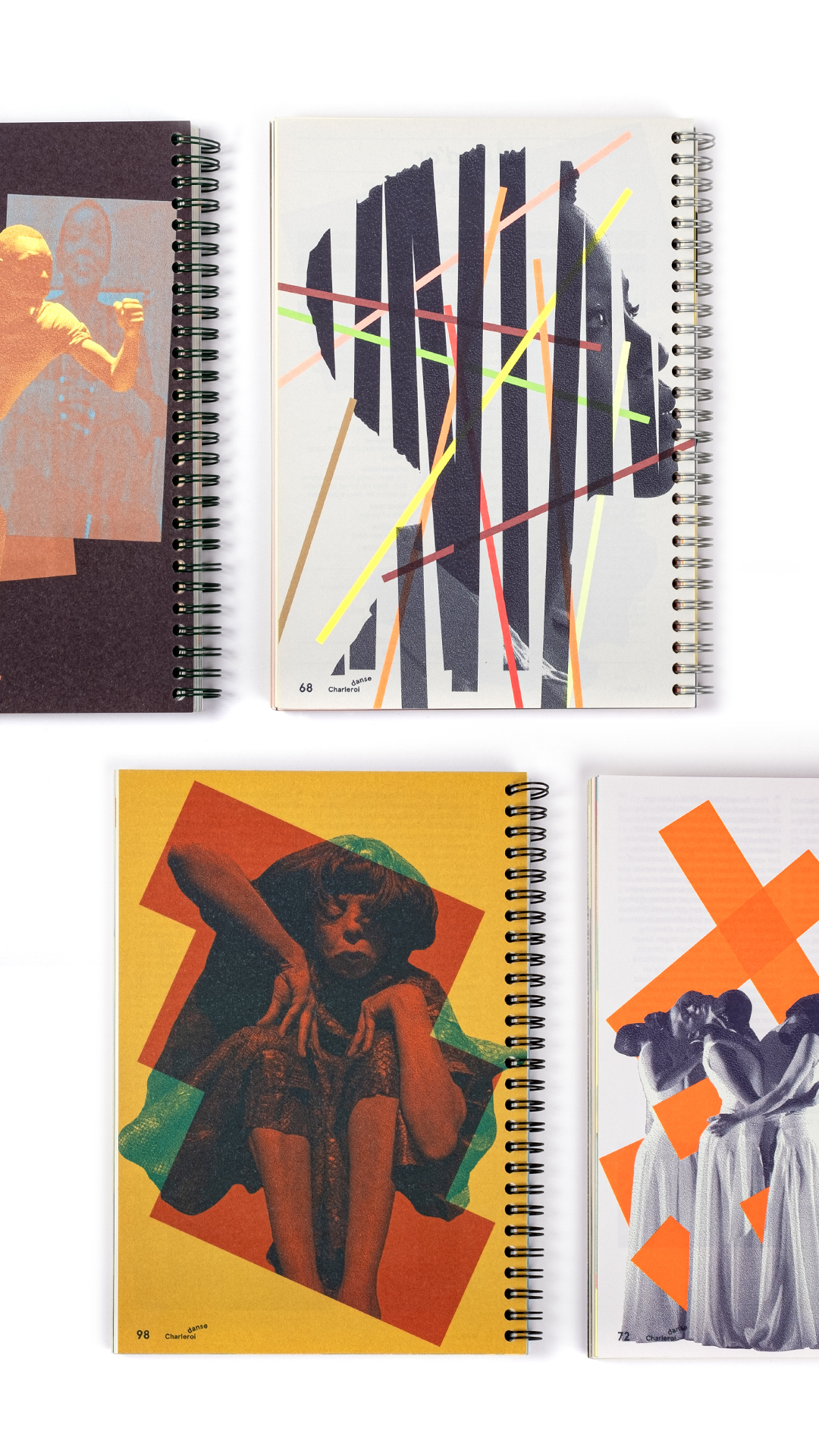 Charleroi danse —Program GR20 design graphique signaletique paris branding graphic fashion food drinks culture luxury architecture