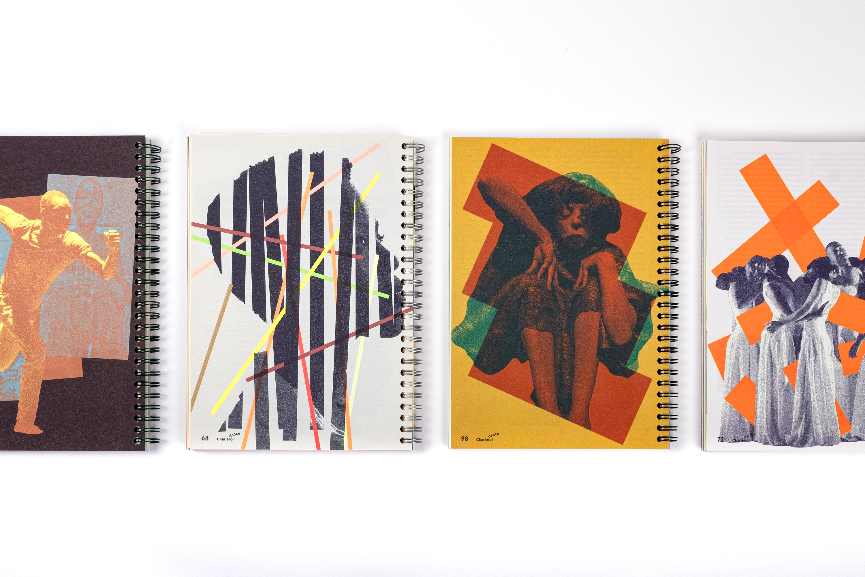 Charleroi danse —Program GR20 design graphique signaletique paris branding graphic fashion food drinks culture luxury architecture