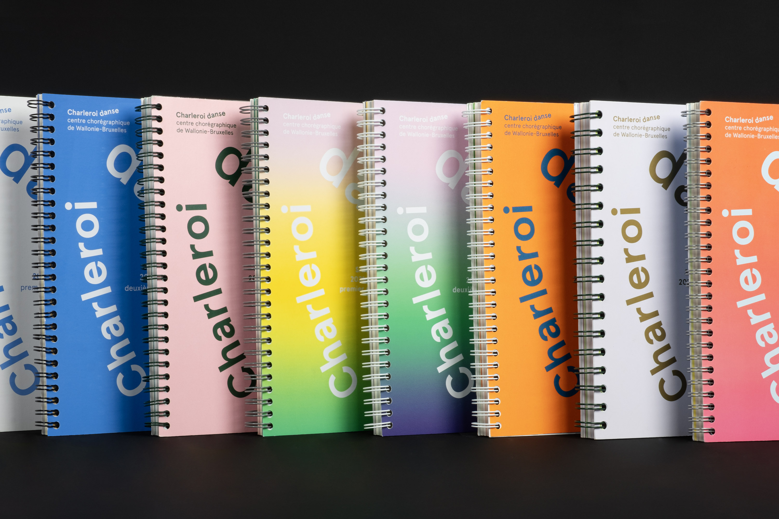 Charleroi danse —Program GR20 design graphique signaletique paris branding graphic fashion food drinks culture luxury architecture