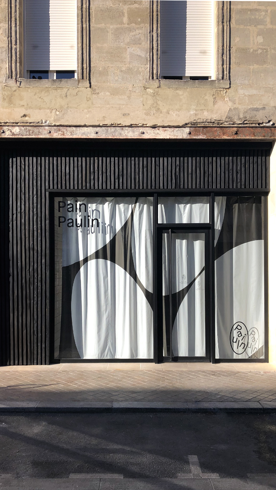 Pain paulin —stores GR20 design graphique signaletique paris branding graphic fashion food drinks culture luxury architecture