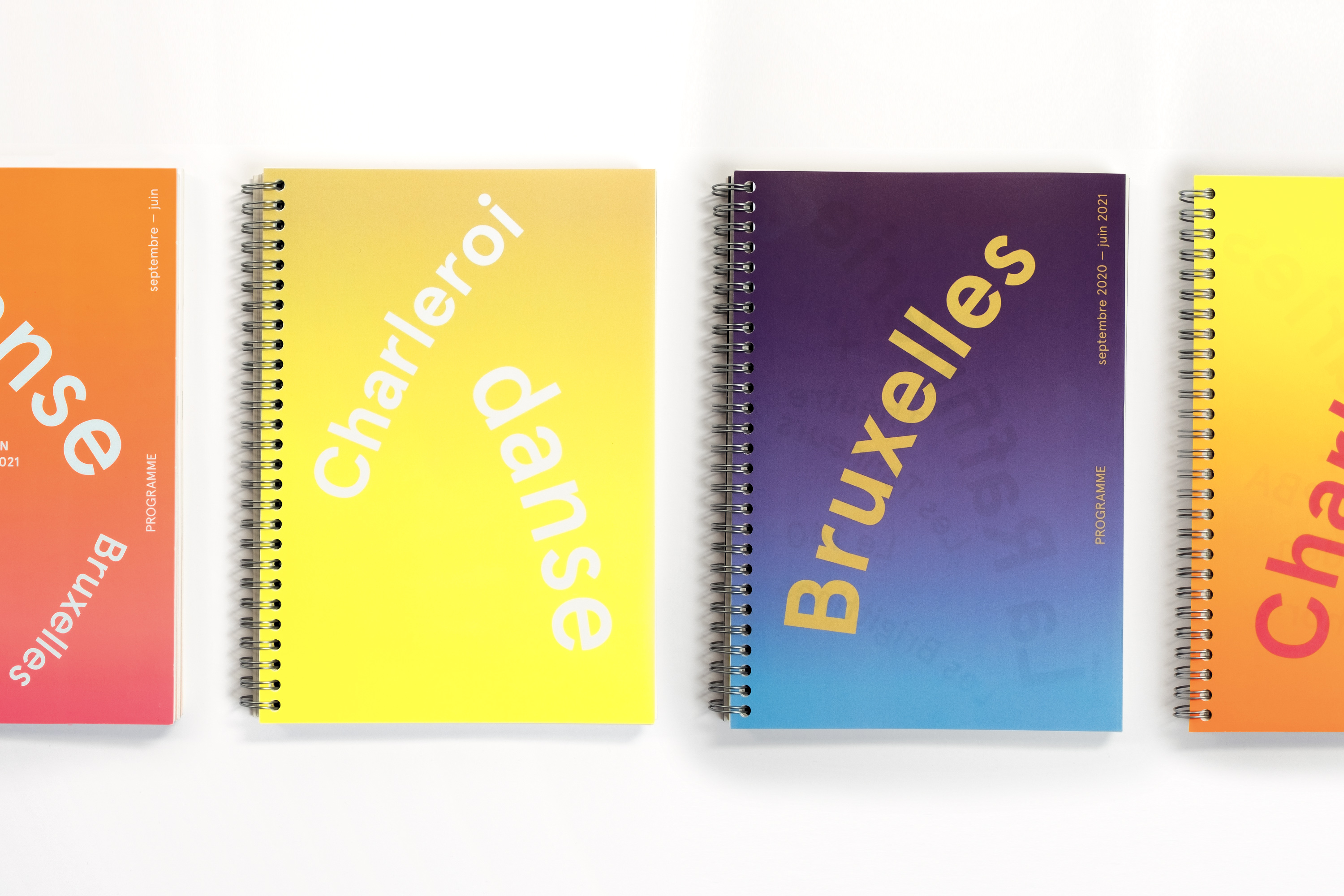 Charleroi Danse —Identity GR20 design graphique signaletique paris branding graphic fashion food drinks culture luxury architecture