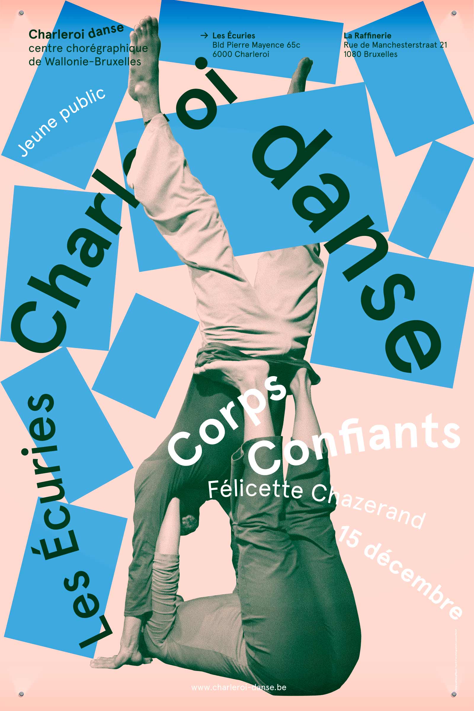 Charleroi Danse —display GR20 design graphique signaletique paris branding graphic fashion food drinks culture luxury architecture