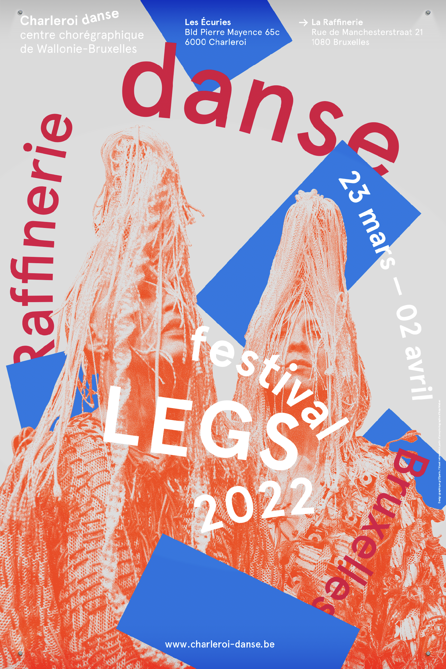 Charleroi Danse —display GR20 design graphique signaletique paris branding graphic fashion food drinks culture luxury architecture