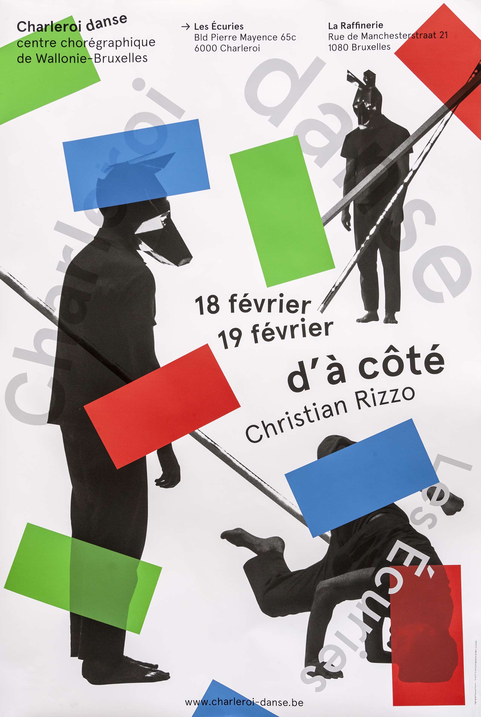 Charleroi Danse —display GR20 design graphique signaletique paris branding graphic fashion food drinks culture luxury architecture
