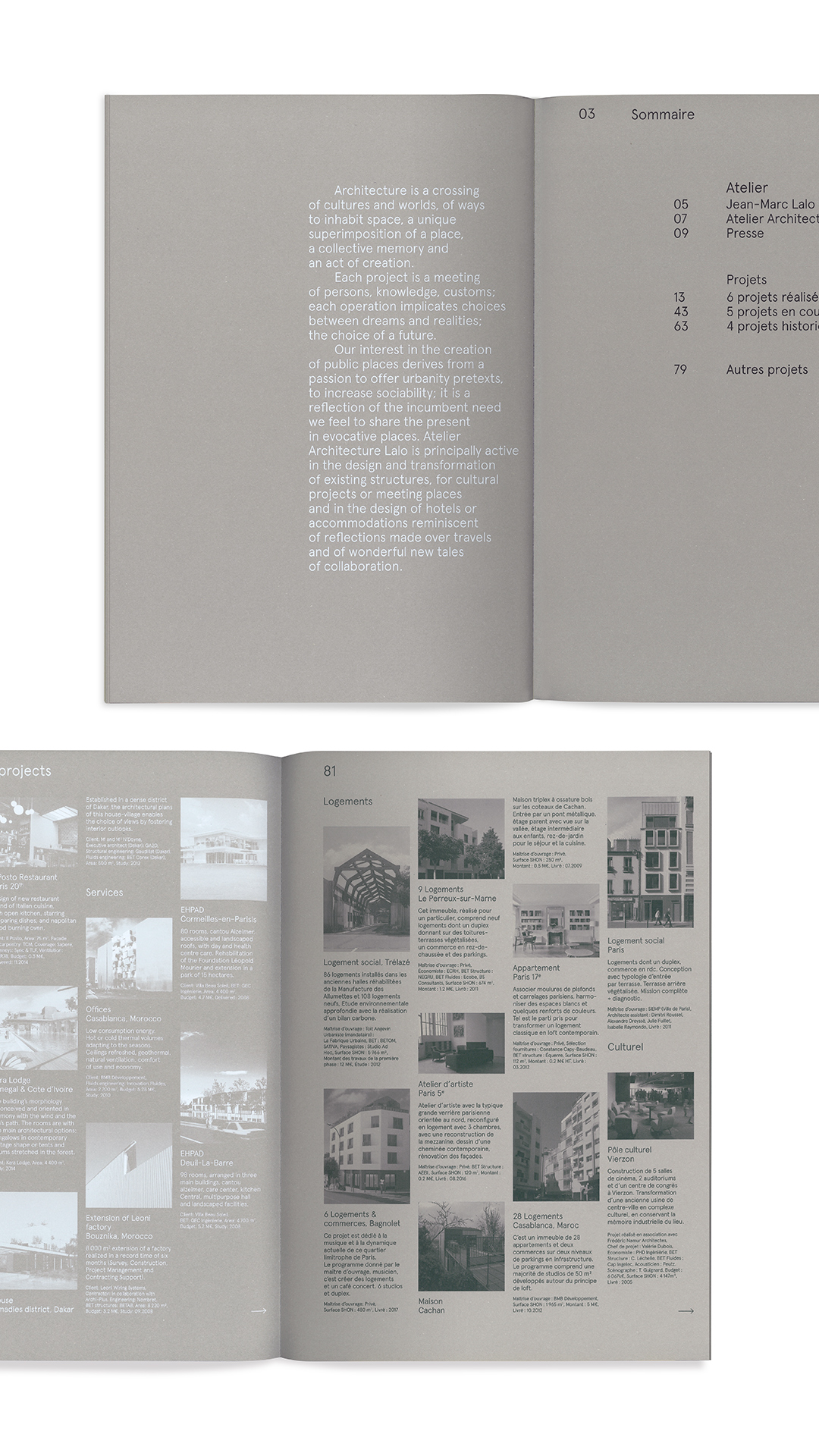 Lalo architecture GR20 design graphique signaletique paris branding graphic fashion food drinks culture luxury architecture