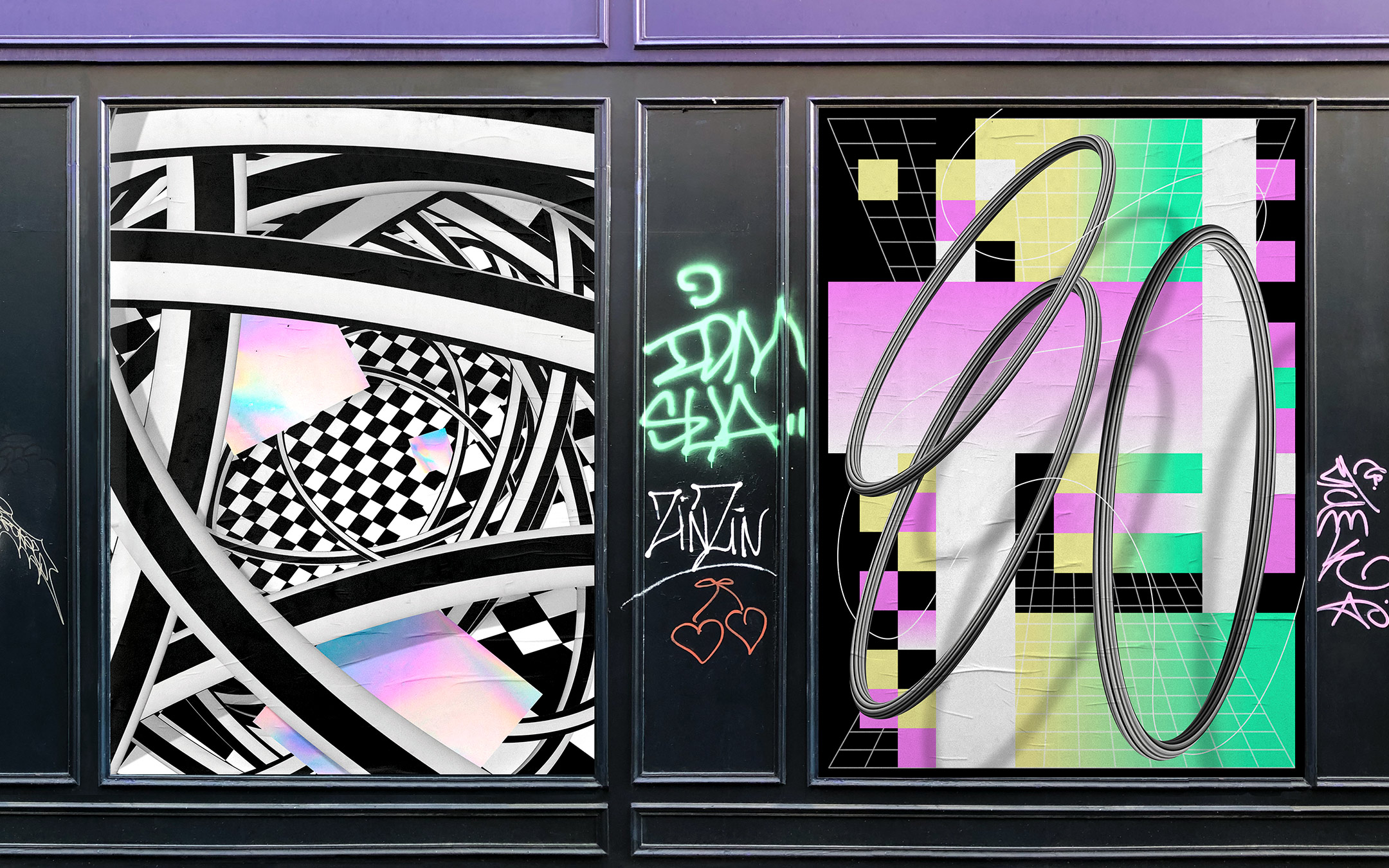 Identité visuelle GR20 design graphique signaletique paris branding graphic fashion food drinks culture luxury architecture